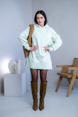 OVERSIZE MIKINOŠATY “HEIDI” S RÁZPORKAMI A KAPUCŇOU