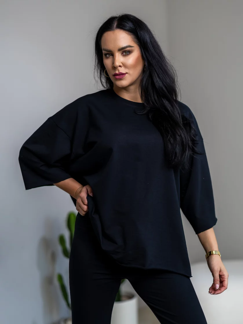 OVERSIZE TRIČKO “NOAH” SUROVÉ OKRAJE OVERSIZE TRIČKO “NOAH” SUROVÉ OKRAJE