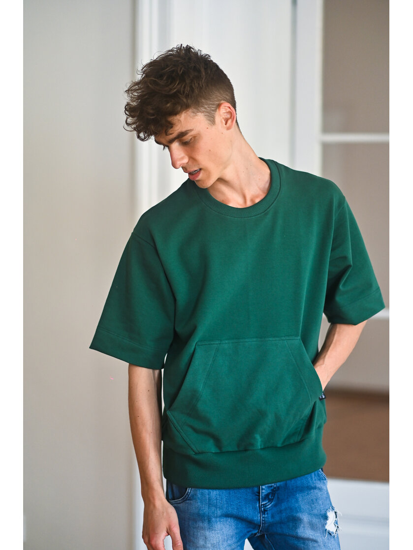 PÁNSKE OVERSIZE TEPLÁKOVÉ TRIČKO / VŠETKY FARBY