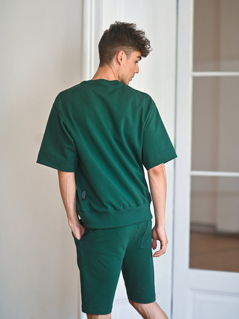 PÁNSKE OVERSIZE TEPLÁKOVÉ TRIČKO / VŠETKY FARBY