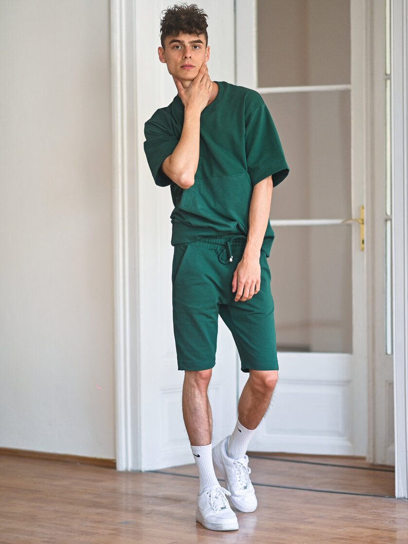 PÁNSKE OVERSIZE TEPLÁKOVÉ TRIČKO / VŠETKY FARBY