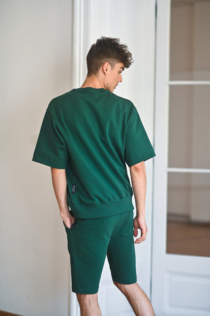 PÁNSKE OVERSIZE TEPLÁKOVÉ TRIČKO / VŠETKY FARBY