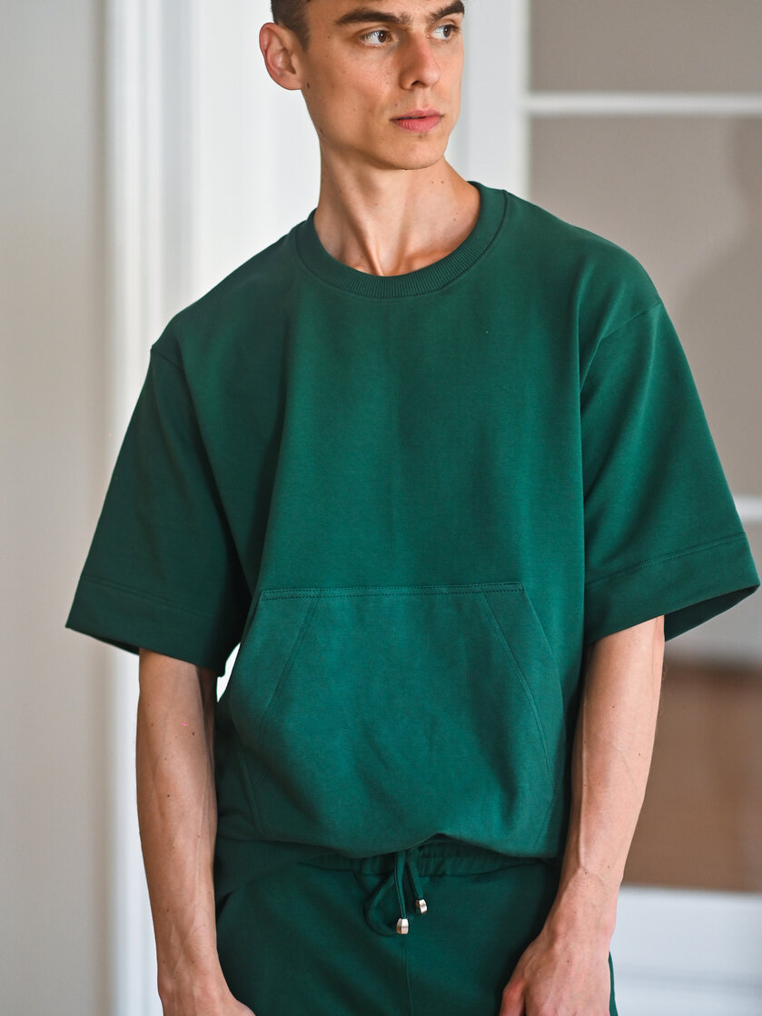 PÁNSKE OVERSIZE TEPLÁKOVÉ TRIČKO / VŠETKY FARBY
