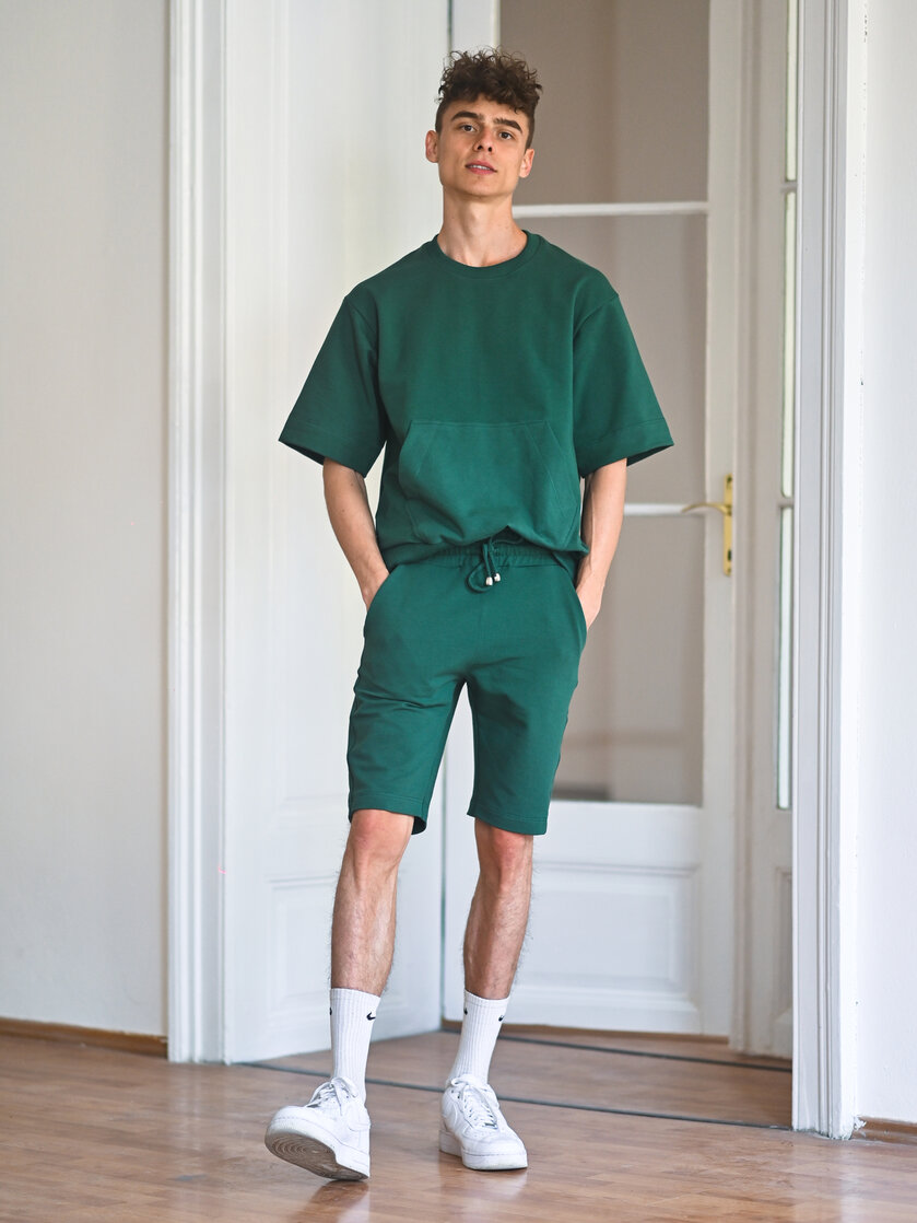 PÁNSKE OVERSIZE TEPLÁKOVÉ TRIČKO / VŠETKY FARBY