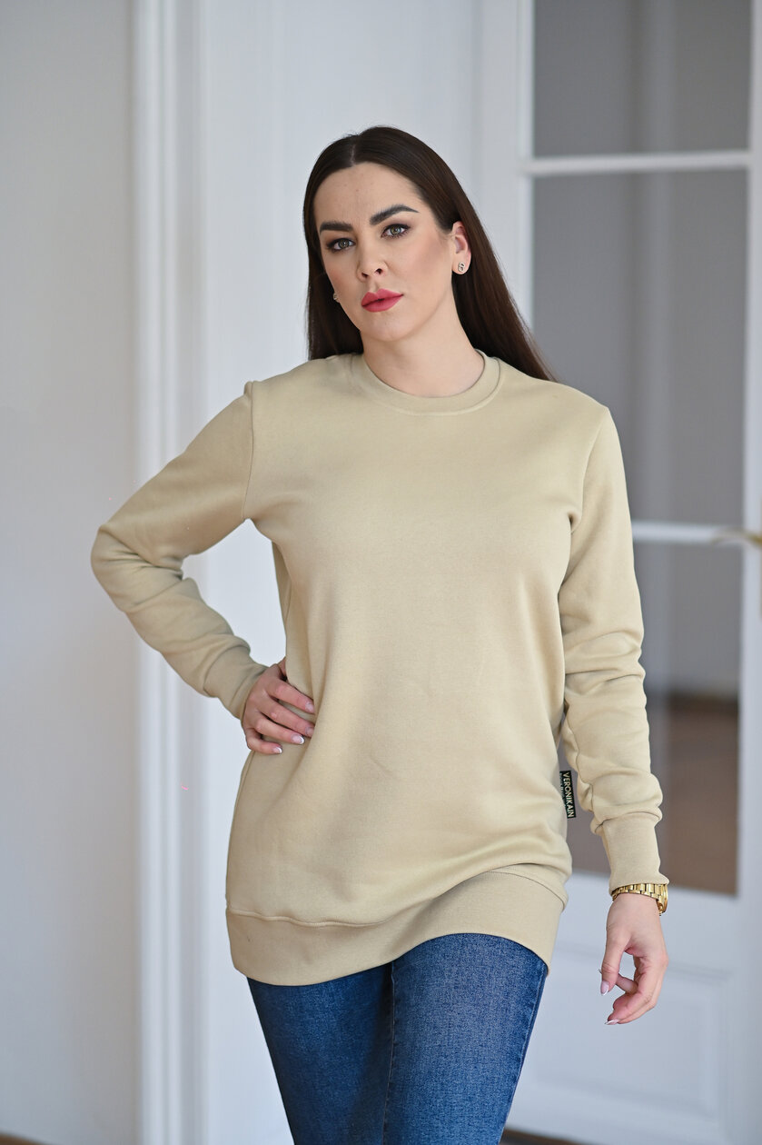 PREDĹŽENÁ ZÁKLADNÁ MIKINA “BIANCA”