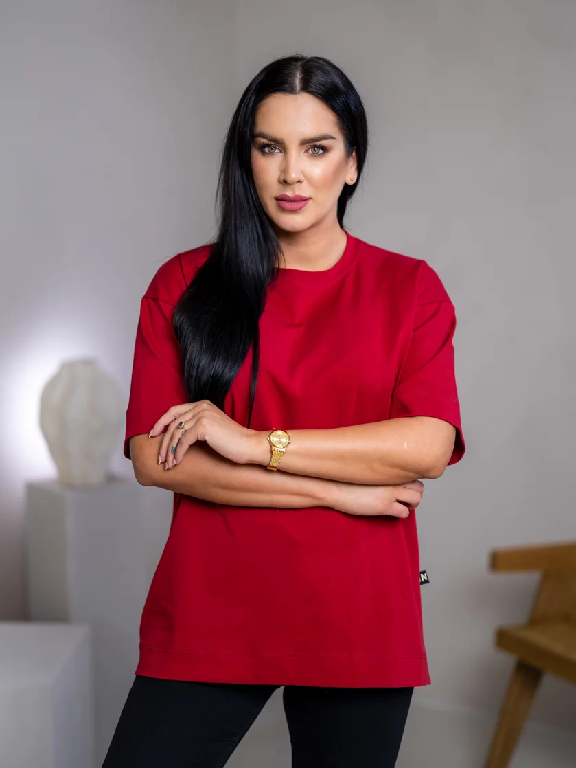 PREDĹŽENÉ TRIČKO “MELANIE” HLADKÉ
