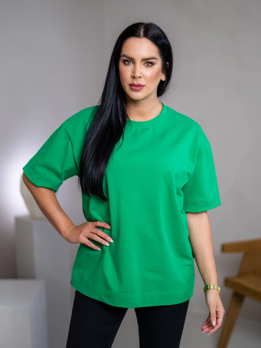 PREDĹŽENÉ TRIČKO “MELANIE” HLADKÉ