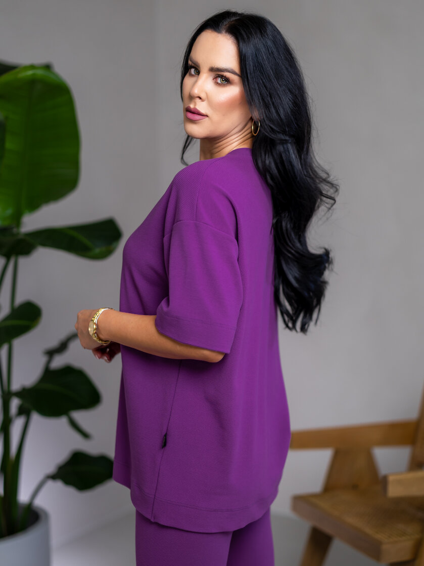 PREDĹŽENÉ TRIČKO “MELANIE” HLADKÉ