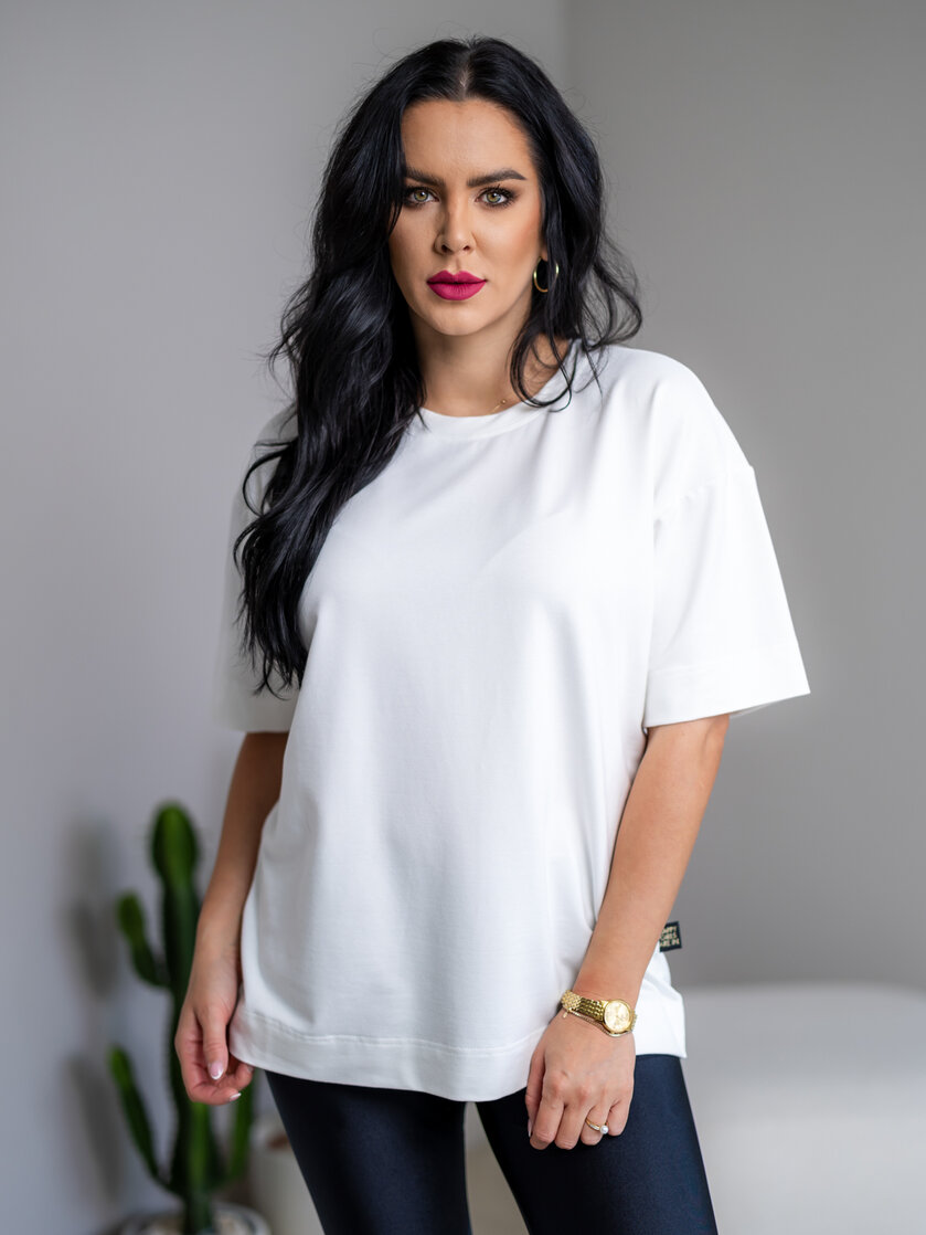 PREDĹŽENÉ TRIČKO “MELANIE” HLADKÉ