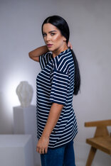 PREDĹŽENÉ TRIČKO “MELANIE” HLADKÉ - PÁSIK