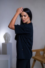 PREDĹŽENÉ TRIČKO “MELANIE” HLADKÉ - TRIČKOVINA