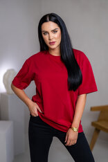 PREDĹŽENÉ TRIČKO “MELANIE” HLADKÉ - TRIČKOVINA