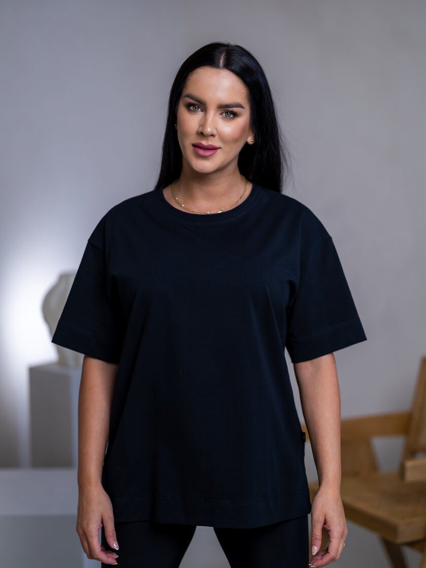 PREDĹŽENÉ TRIČKO “MELANIE” HLADKÉ - TRIČKOVINA