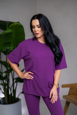PREDĹŽENÉ TRIČKO “MELANIE” HLADKÉ - TVIL