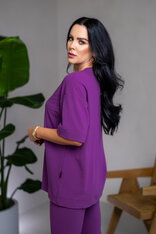 PREDĹŽENÉ TRIČKO “MELANIE” HLADKÉ - TVIL