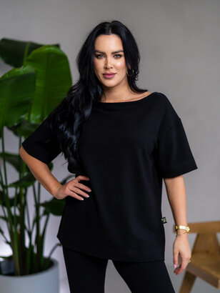 PREDĹŽENÉ TRIČKO “MELANIE” S LODIČKOVÝM VÝSTRIHOM