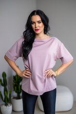PREDĹŽENÉ TRIČKO “MELANIE” S LODIČKOVÝM VÝSTRIHOM - BAMBOO