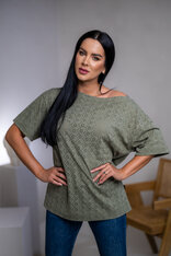 PREDĹŽENÉ TRIČKO “MELANIE” S LODIČKOVÝM VÝSTRIHOM - MADEIRA