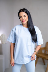 PREDĹŽENÉ TRIČKO “MELANIE” S VRECKOM