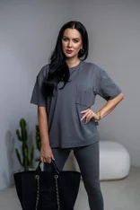 PREDĹŽENÉ TRIČKO “MELANIE” S VRECKOM