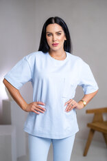 PREDĹŽENÉ TRIČKO “MELANIE” S VRECKOM