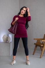 PREDĹŽENÉ TRIČKO “VALENTINA” - ZÁKLADNÝ VÝSTRIH