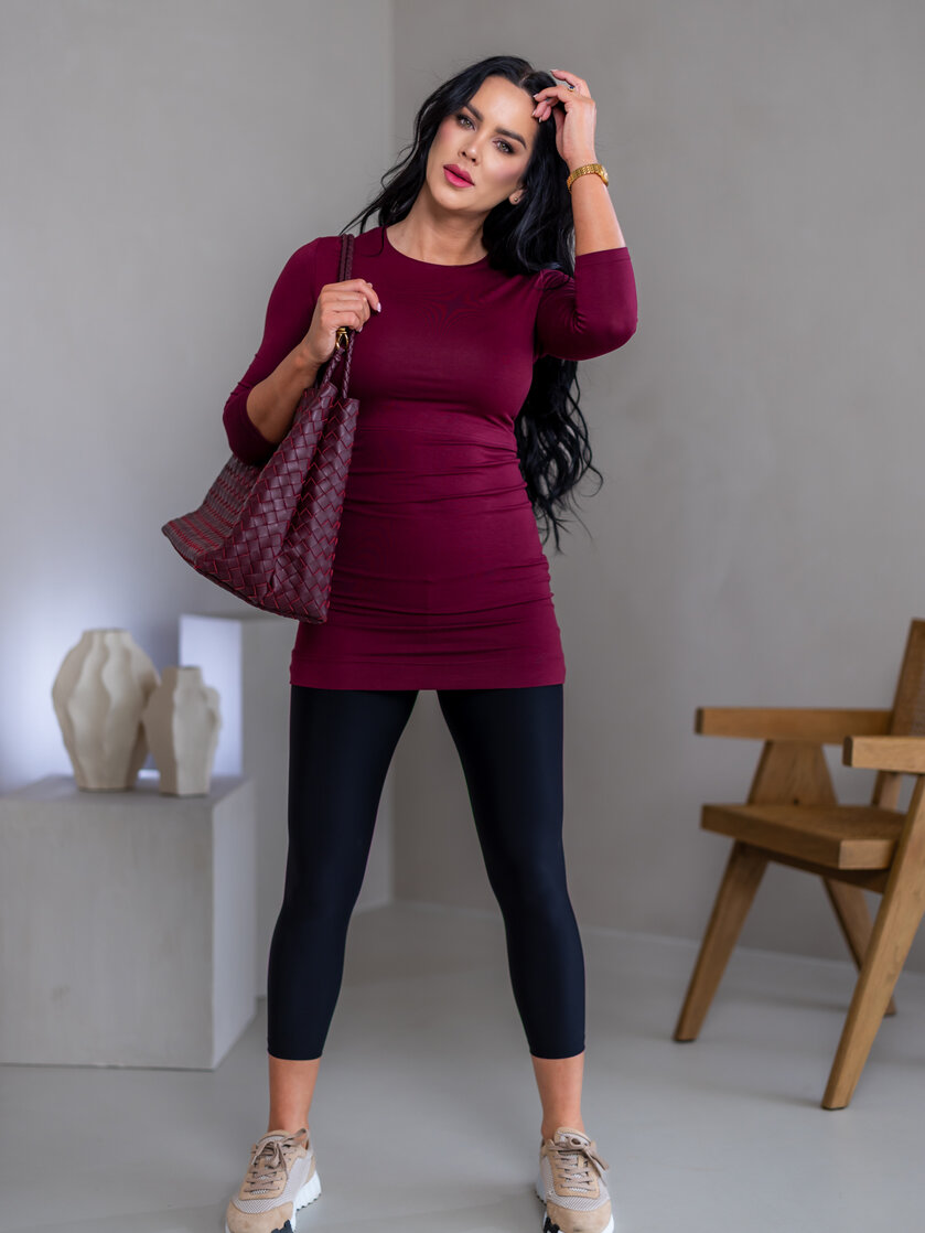 PREDĹŽENÉ TRIČKO “VALENTINA” - ZÁKLADNÝ VÝSTRIH