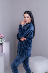 PREDĹŽENÝ TOP “JODIE” S RÁRPORKAMI - RUKÁVY DO PATENTU