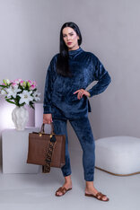 PREDĹŽENÝ TOP “JODIE” S RÁRPORKAMI - RUKÁVY DO PATENTU