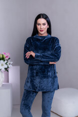 PREDĹŽENÝ TOP “JODIE” S RÁRPORKAMI - RUKÁVY DO PATENTU