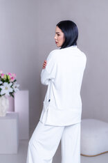 PREDĹŽENÝ TOP “JODIE” S RÁRPORKAMI - RUKÁVY DO PATENTU