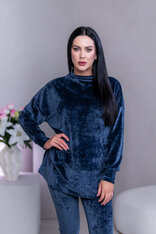 PREDĹŽENÝ TOP “JODIE” S RÁRPORKAMI - RUKÁVY DO PATENTU