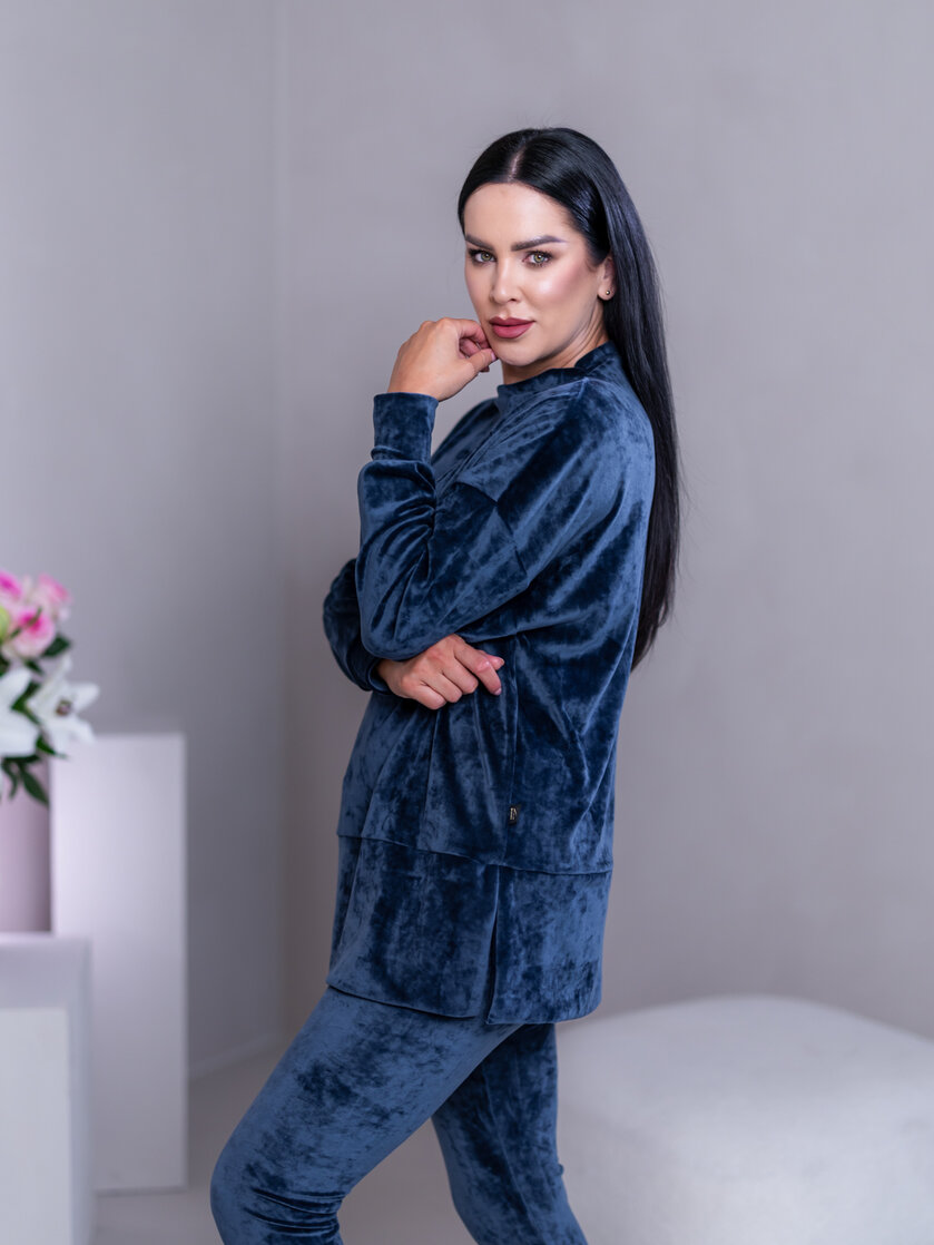 PREDĹŽENÝ TOP “JODIE” S RÁRPORKAMI - RUKÁVY DO PATENTU