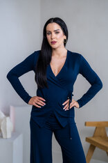 PRILIEHAVÝ KARDIGAN “SARAH” S VIAZAČKOU