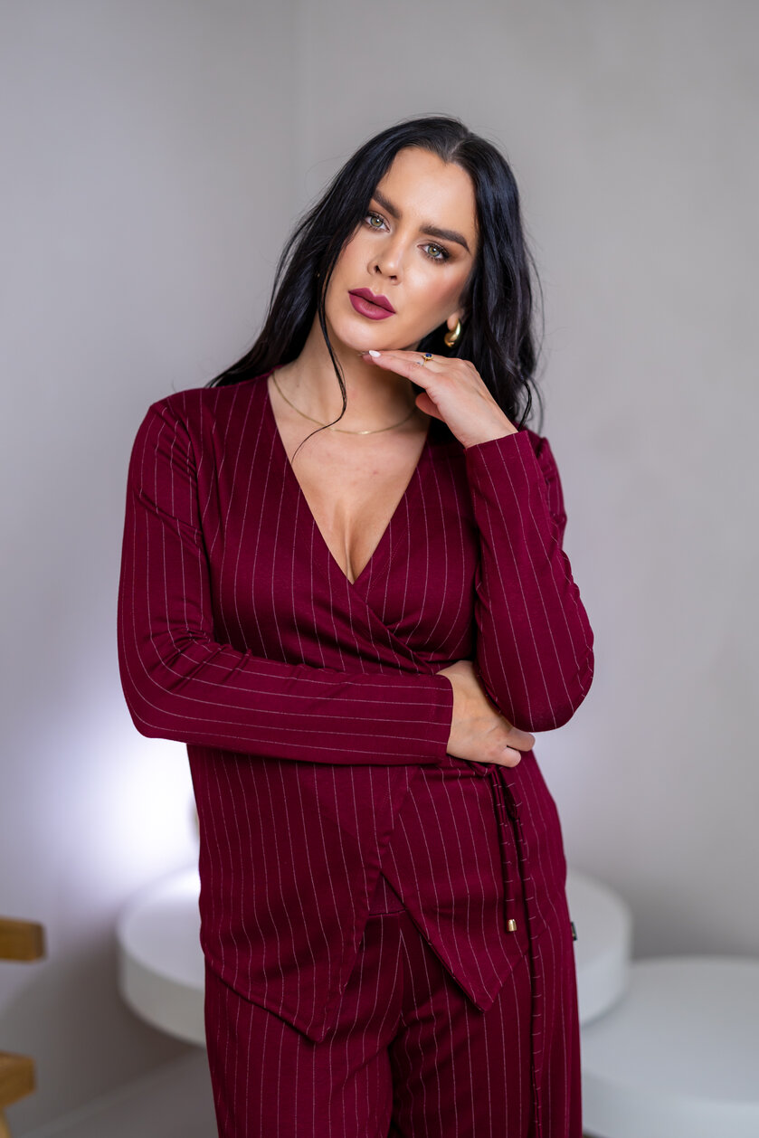 PRILIEHAVÝ KARDIGAN “SARAH” S VIAZAČKOU