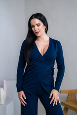 PRILIEHAVÝ KARDIGAN “SARAH” S VIAZAČKOU