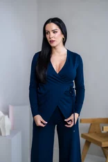 PRILIEHAVÝ KARDIGAN “SARAH” S VIAZAČKOU