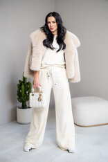 ROZŠÍRENÉ NOHAVICE “EVELYN” HLADKÉ