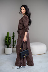 ROZŠÍRENÉ NOHAVICE “EVELYN” HLADKÉ