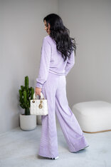 ROZŠÍRENÉ NOHAVICE “EVELYN” HLADKÉ