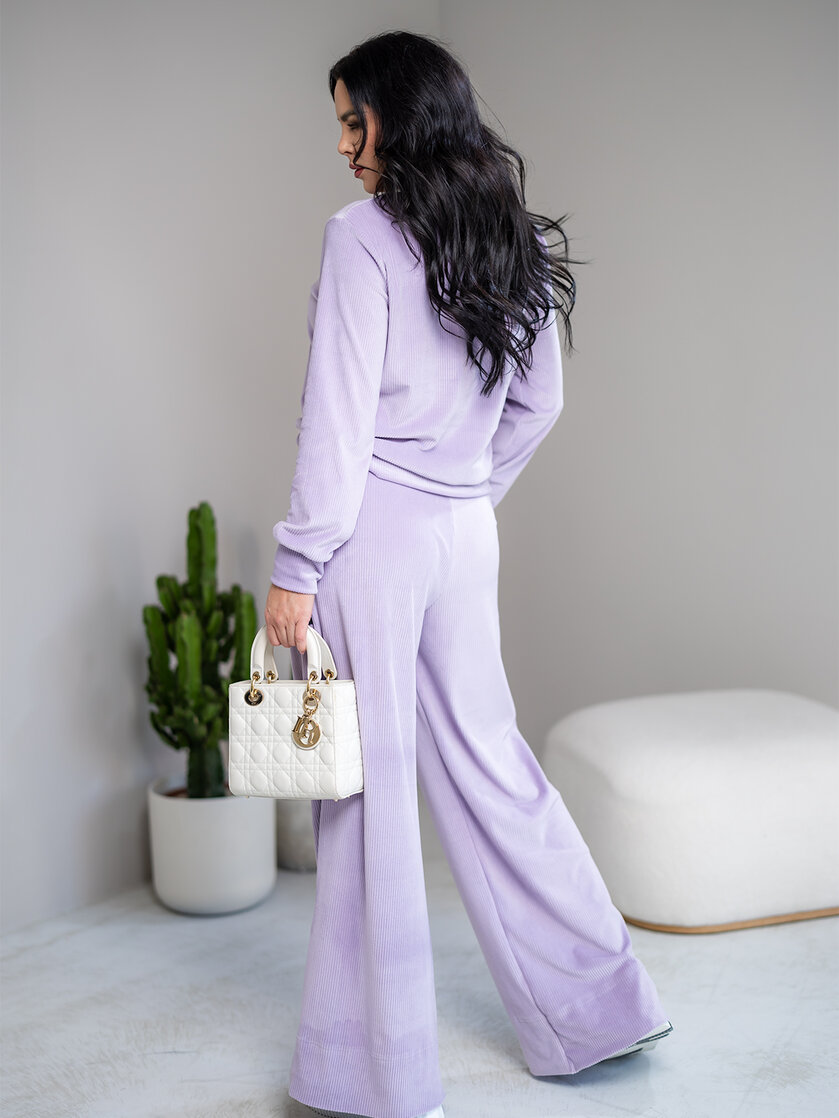 ROZŠÍRENÉ NOHAVICE “EVELYN” HLADKÉ