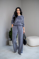 ROZŠÍRENÉ NOHAVICE “EVELYN” HLADKÉ