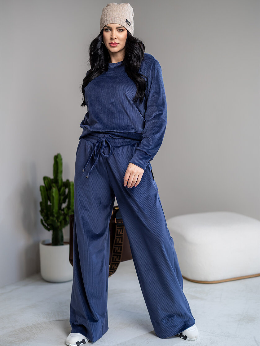 ROZŠÍRENÉ NOHAVICE “EVELYN” HLADKÉ