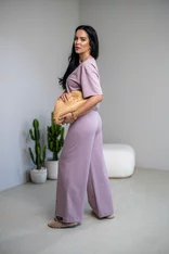 ROZŠÍRENÉ NOHAVICE “NAOMI” HLADKÉ ROZŠÍRENÉ NOHAVICE “NAOMI” HLADKÉ