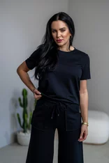 ROZŠÍRENÉ NOHAVICE “NAOMI” S VRECKAMI ROZŠÍRENÉ NOHAVICE “NAOMI” S VRECKAMI