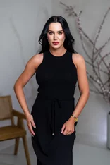 ŠATY “CELINE” S VIAZAČKOU - VYKROJENÉ TIELKO