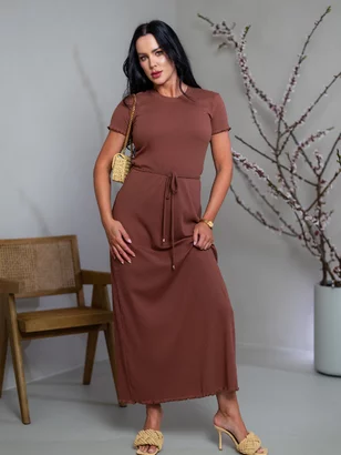 ŠATY “CELINE” S VIAZAČKOU - ZÁKLADNÝ VÝSTRIH