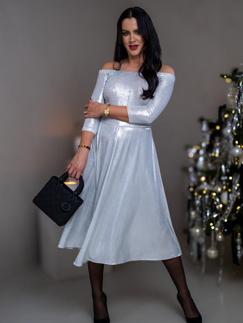 ŠATY “JULIET” S ODHALENÝMI RAMENAMI