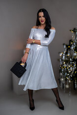 ŠATY “JULIET” S ODHALENÝMI RAMENAMI