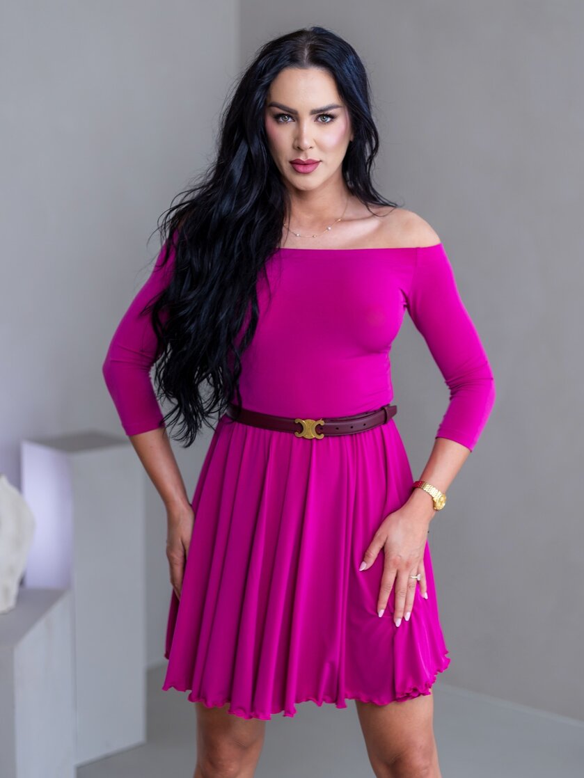 ŠATY “LARISA“ - ODHALENÉ RAMENÁ